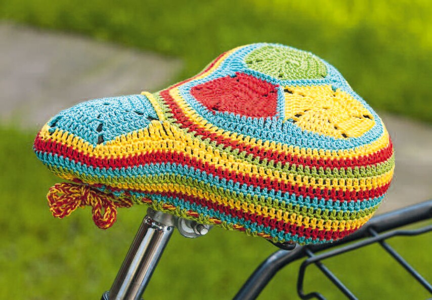 Selle de vélo au crochet - VBS Hobby