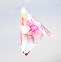 lichterkette alcohol ink