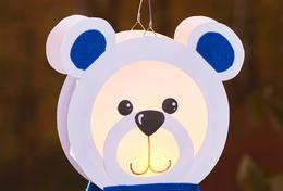 Lanterne ours polaire