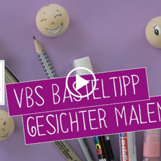 Video créative VBS : dessiner des visages