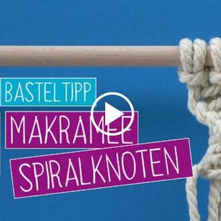 L'astuce VBS : la spirale ou la torsade en macramé
