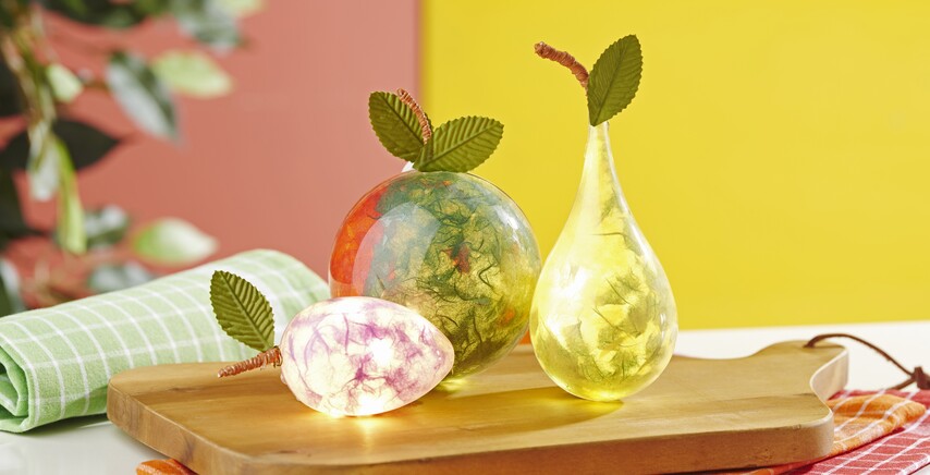 obst beleuchtet