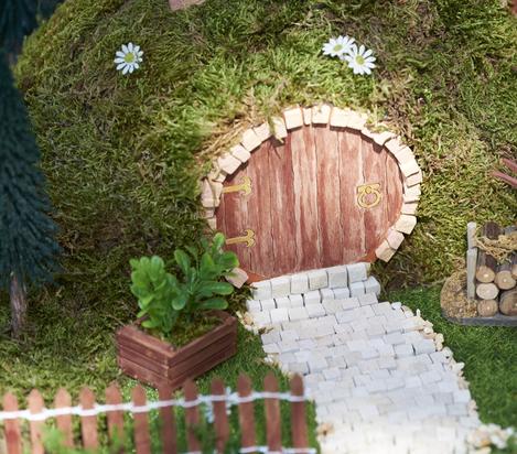 Maison Miniature De Hobbit Vbs Hobby