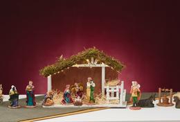 Crèche de Noël traditionnelle