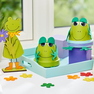 Frogs in a good mood