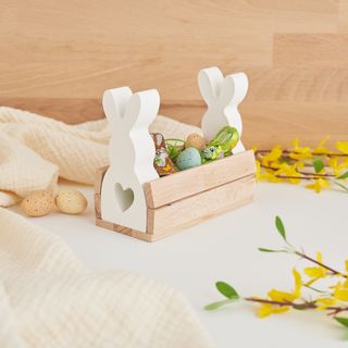  Körbchen aus Bastelklötzchen