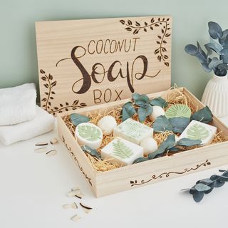gift idea Wooden Soap Box