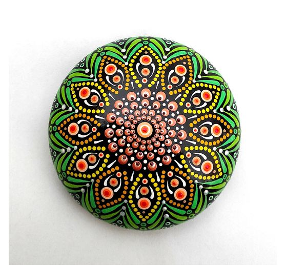 141_Dodo_ Mandalastein - Sonnenblume