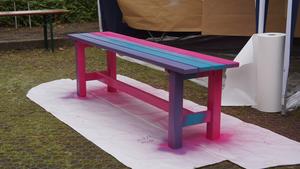 Conseils pour bien peindre : Peinture en spray permanente Edding