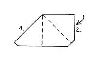 Papillon pliage étape 4