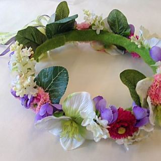 DIY : Couronne de fleurs pour les cheveux