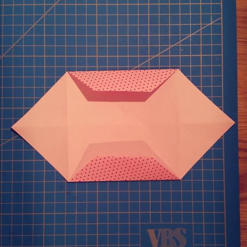 Guide de Pliage Origami Cœur avec Compartiment