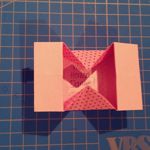 Guide de Pliage Origami Cœur avec Compartiment
