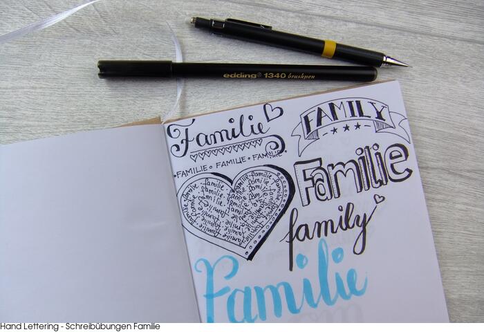 Hand lettering Tutorial - Examples
