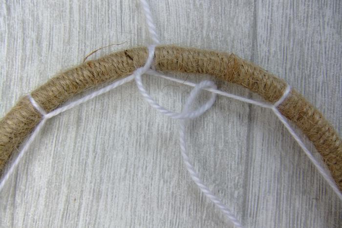 Handmade dreamcatcher - weaving the web5
