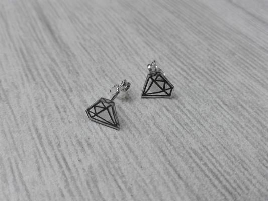 Exemple de DIY de boucles d'oreilles Créer vos propres bijoux avec du plastique rétractable