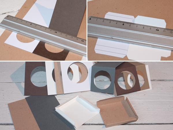 Flaschenanhänger DIY - Stanzen