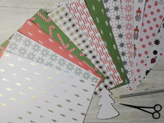 Papier à motifs pour jeux de mémoire faits maison