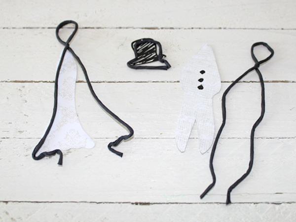 Homme et femme de fil