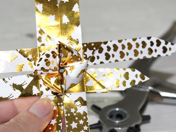 Guirlande lumineuse de Noël à partir de Fröbelsterns DIY