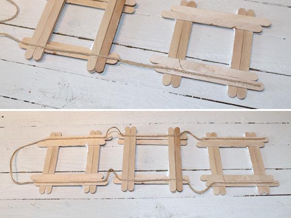 Gift idea: Picture frame_ribbons Gift idea: DIY picture frame with free crafting instructions