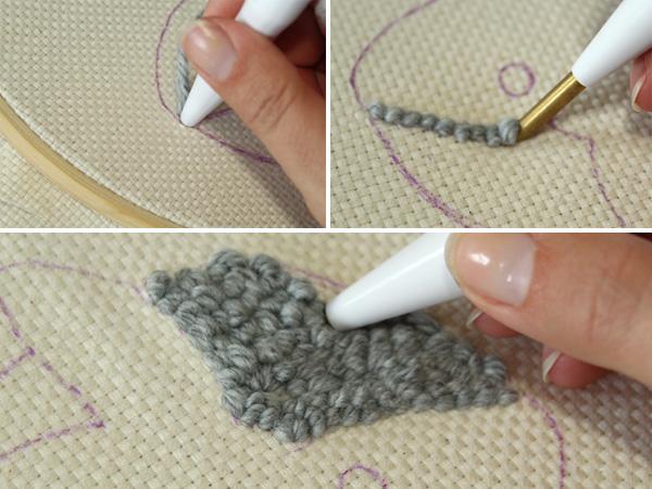 Tendance : instructions Punch Needle étape par étape