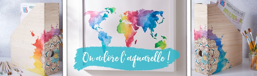 Aquarell Basteltechnik