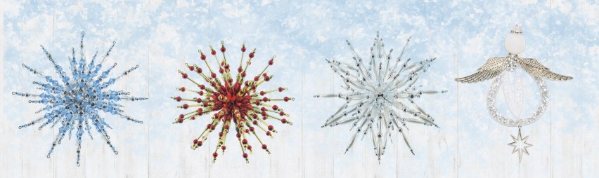 étoiles en perles & anges en perles