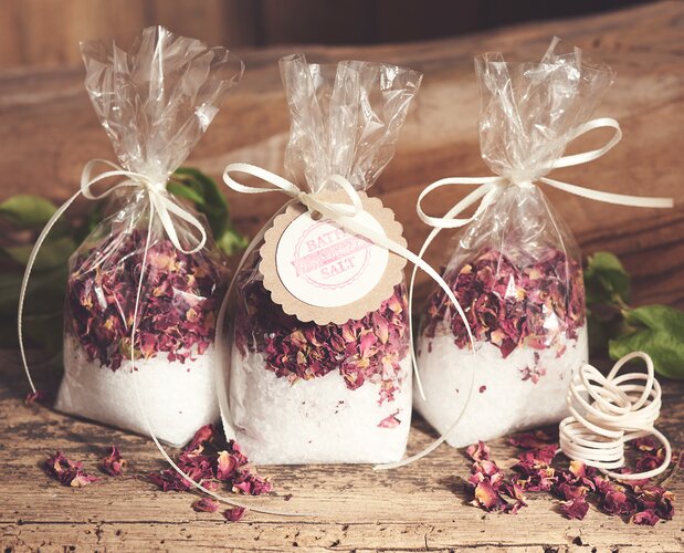 Badesalz-Set "Rosentraum"