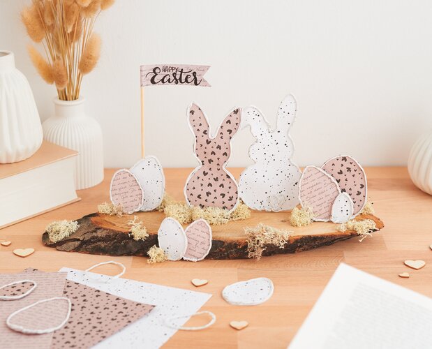 ostern draht & Papier