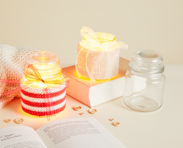 Idée de crochet : photophore en verre