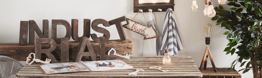 Déco au style industriel - Donnez à votre déco un effet rouillé