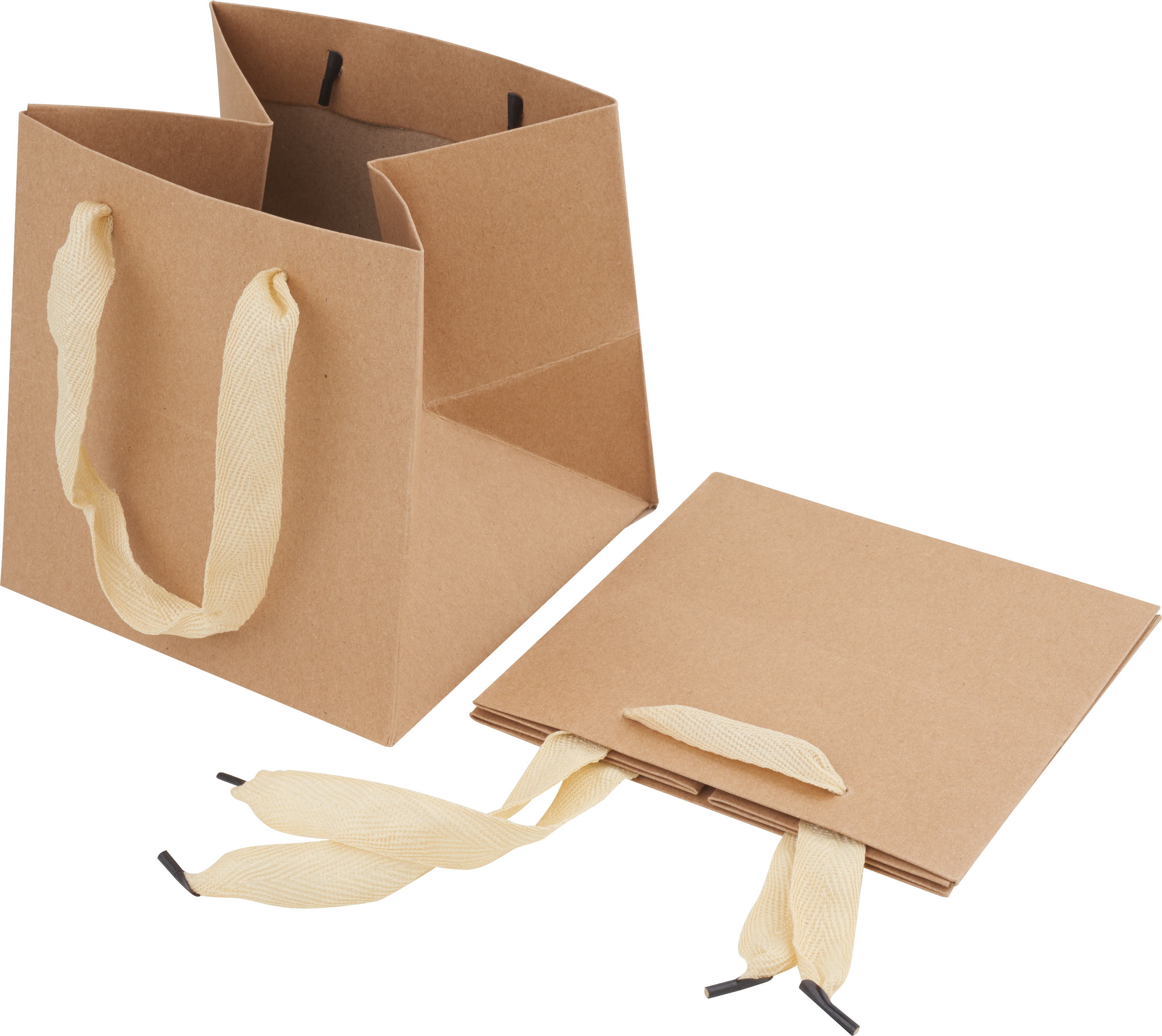 Sachet en papier kraft VBS, carré, 2 pc. Loisirs créatifs VBS Hobby