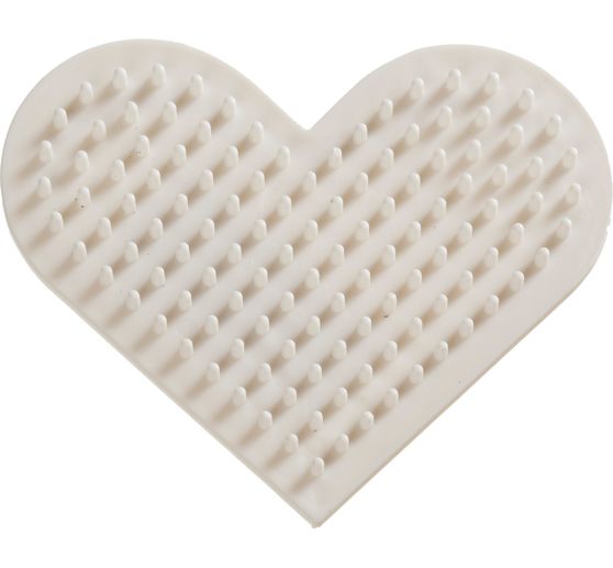 Plaque Pour Perles A Repasser Nabbi Cœur 9 Cm Loisirs Creatifs Vbs Hobby Service