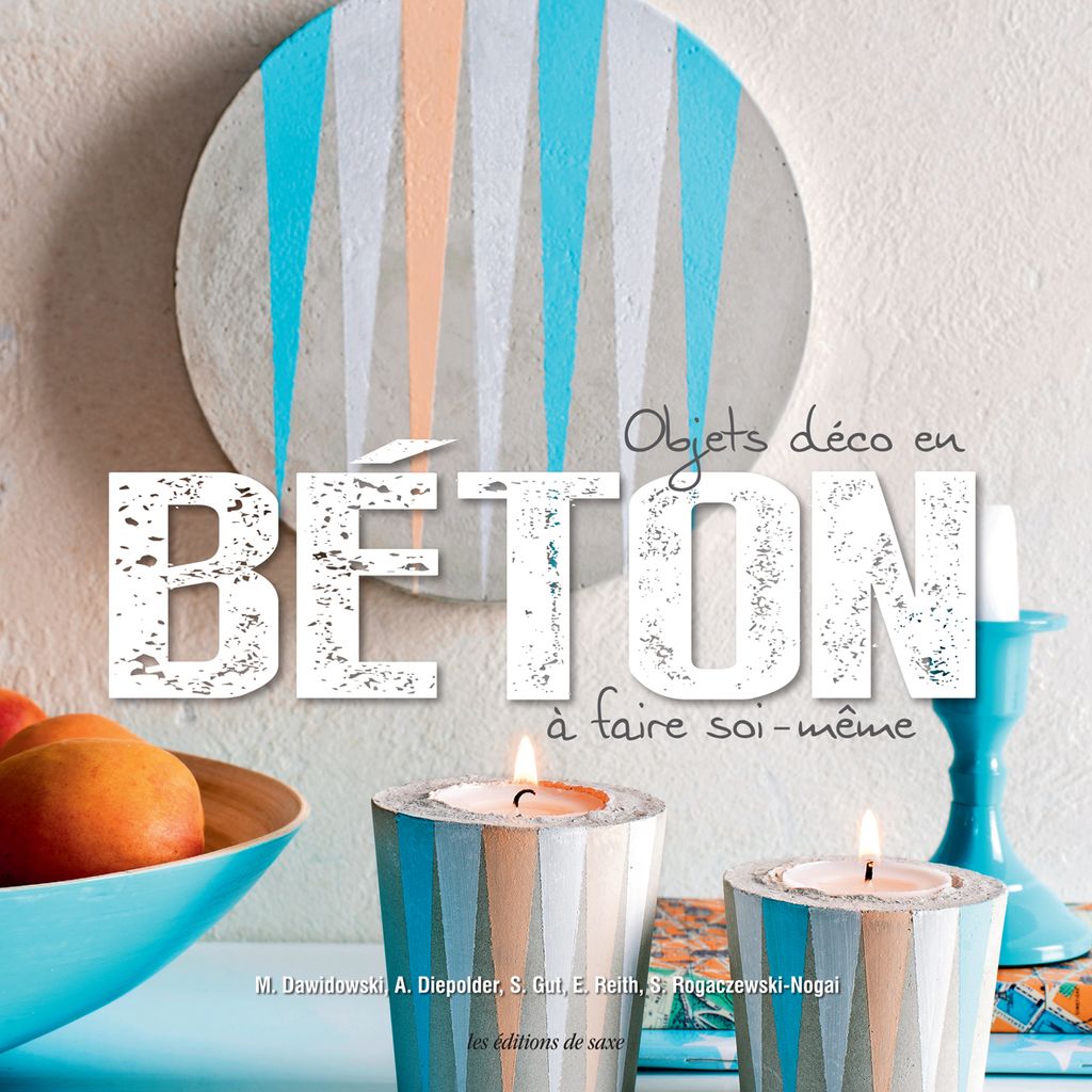 Livre Objets Deco En Beton A Faire Soi Meme Loisirs Creatifs Vbs Hobby