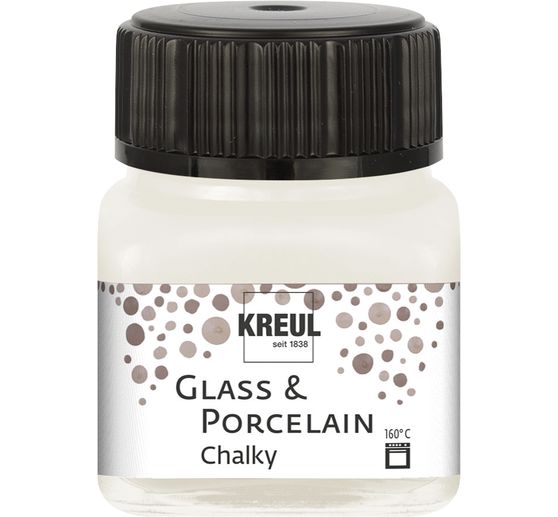 Peinture Glass & Porcelain « Chalky » KREUL, 20 ml