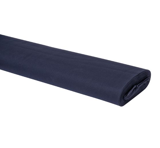 Tissu coton uni, au mètre, 147 cm, Bleu de cobalt