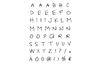 Set tampons Clear « Alphabet », env. 7,4x10,5cm