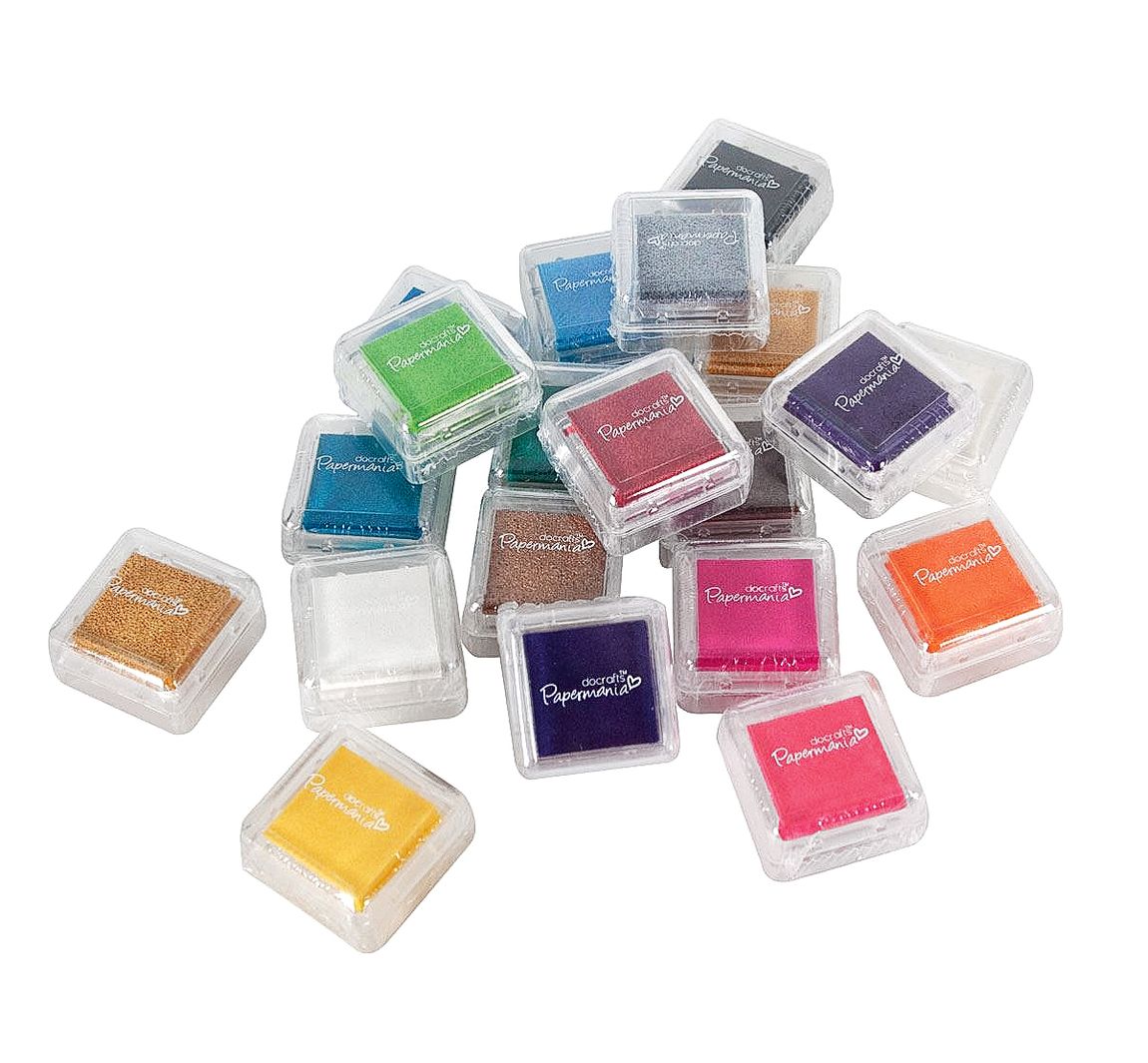 Mini tampons encreurs, 20 pc. Loisirs créatifs VBS Hobby Service
