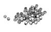 Mini--perles en métal « Dé », 50 pièces, env. 2,5 mm