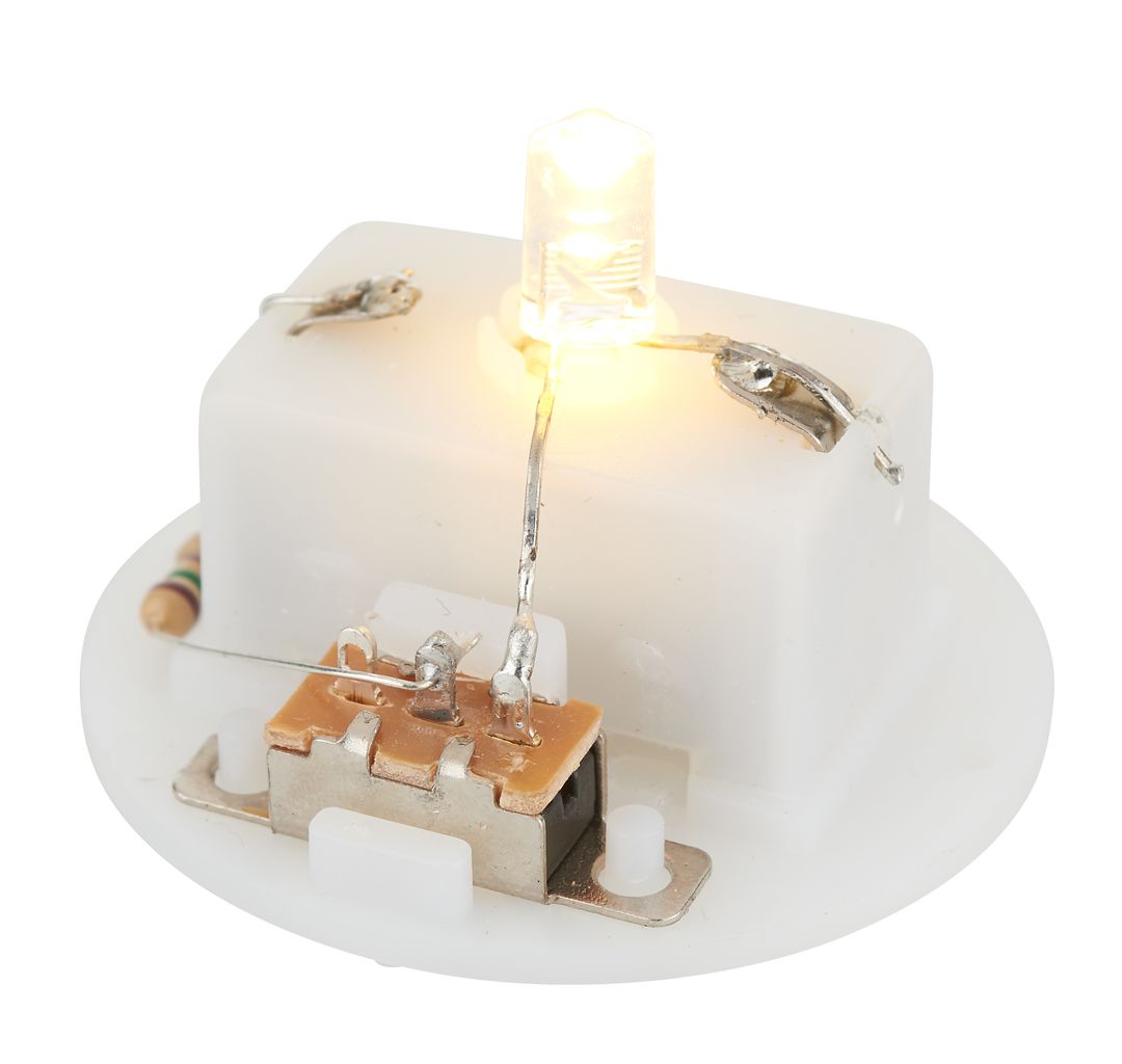 Ampoule led sur pile