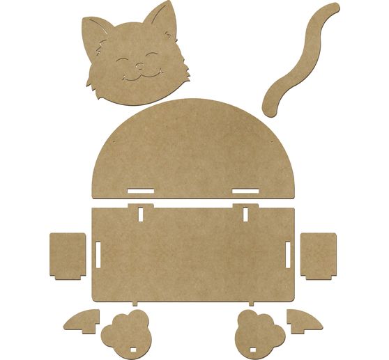 Etagere Murale Chat 10 Pc Bois Mdf Env L 39 X H 34 5 X P 19 5 Cm Loisirs Creatifs Vbs Hobby Service