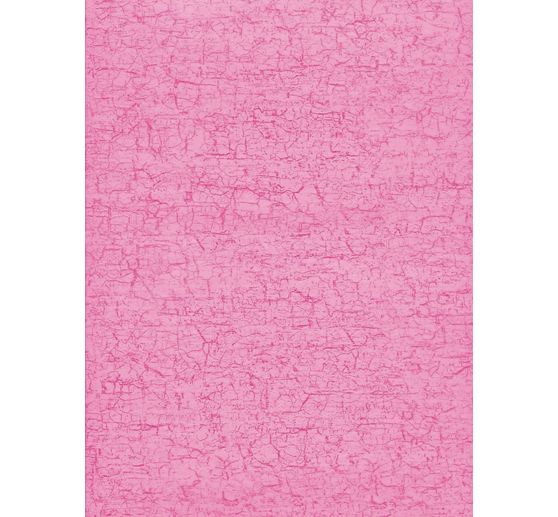 Papier Décopatch « Craquelé rose », paquet de 3 pc., env. 30 x 39 cm, env. 20 g/m²