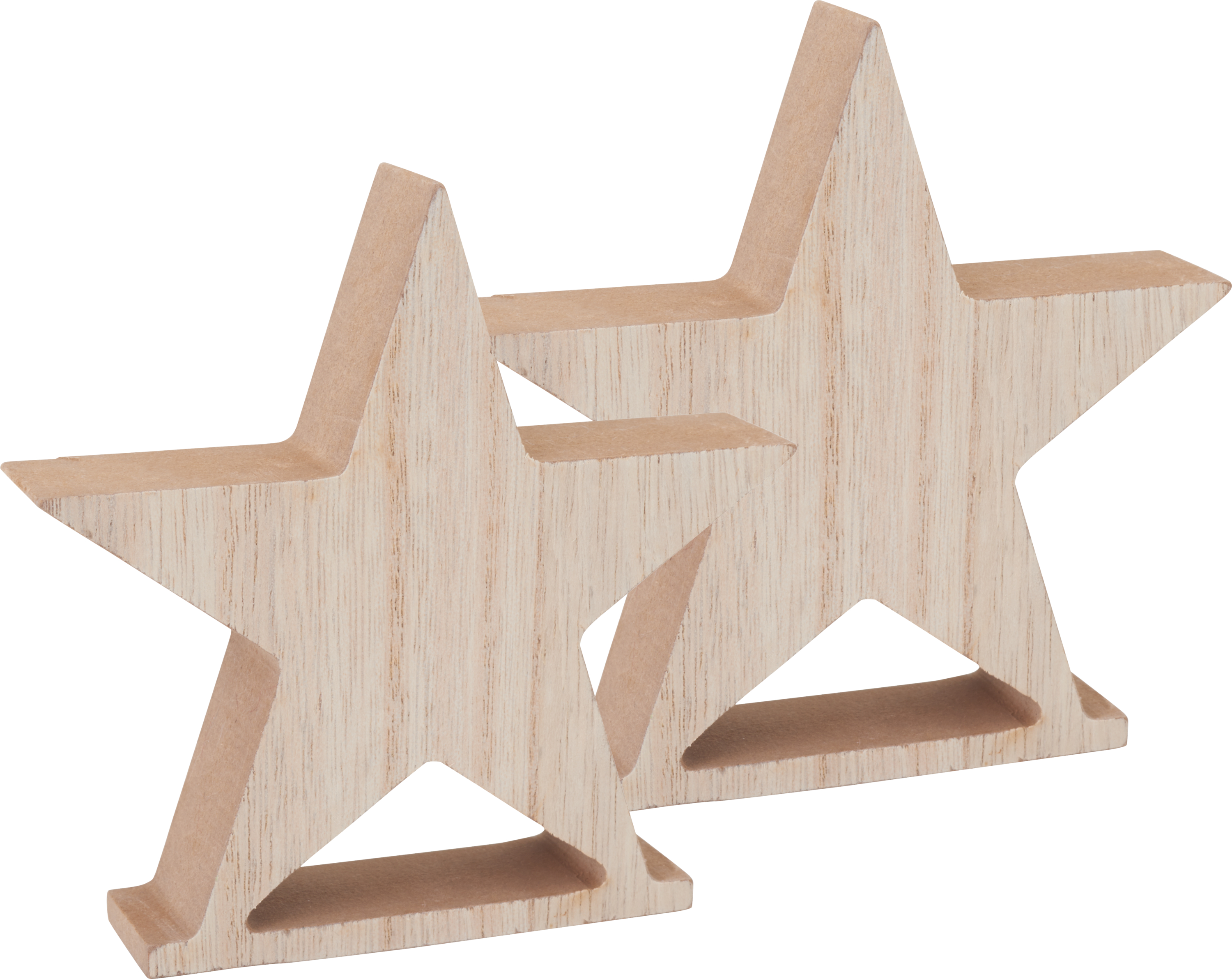 20 Pièces Étoiles En Bois Pour Artisanat - Décorations à Peindre Pour Fêtes, Noël, Anniversaire Ou DIY