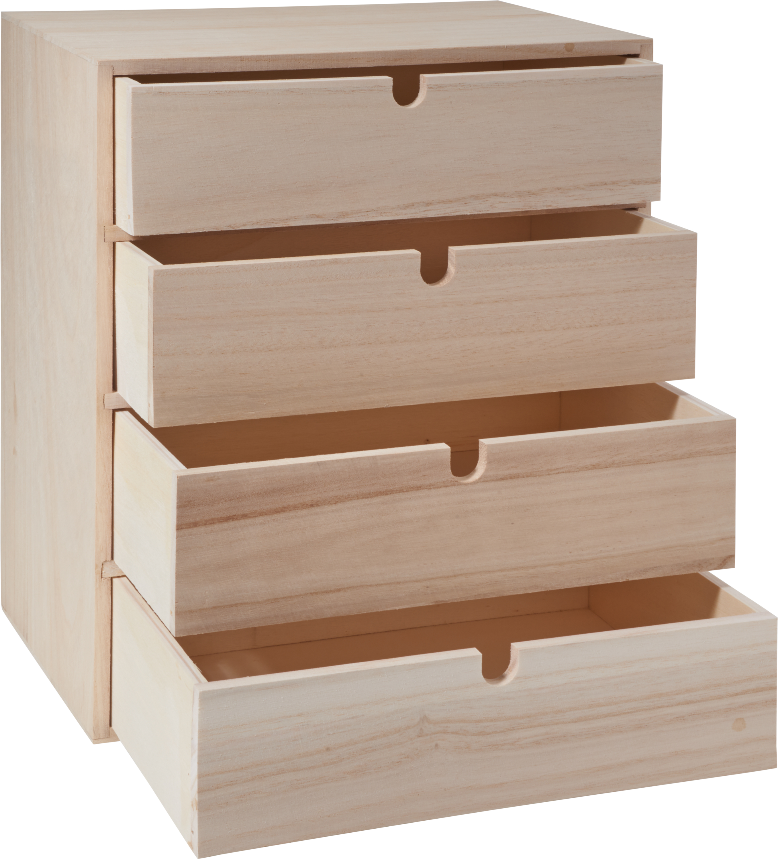 Boîte à tiroirs avec 4 tiroirs - VBS Hobby