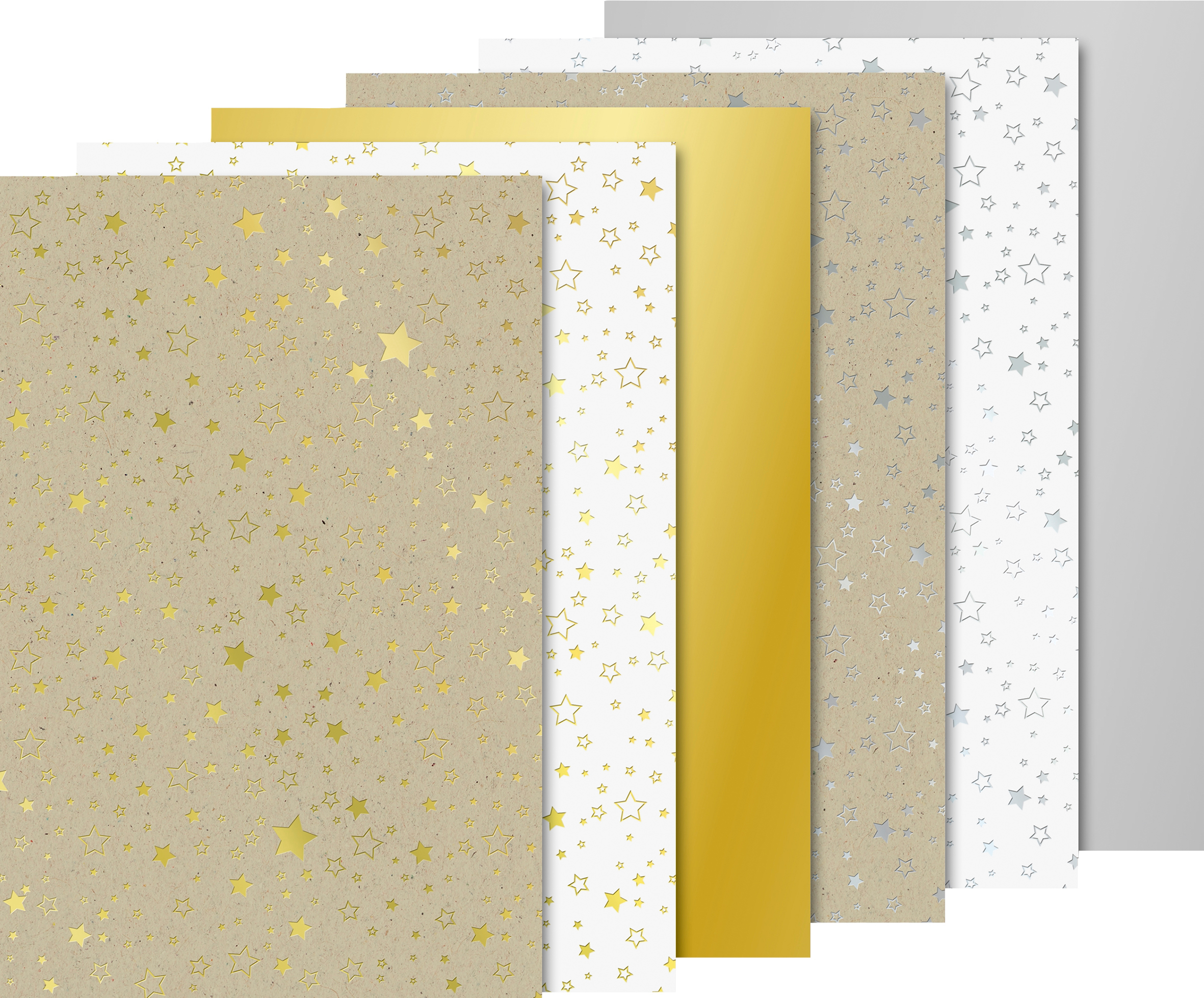 Papier Origami Bandes étoiles Dorées - Lot De 500, 25.4 X 1 Cm, Brillant - Pour Pliage, Décoration, Cadeaux