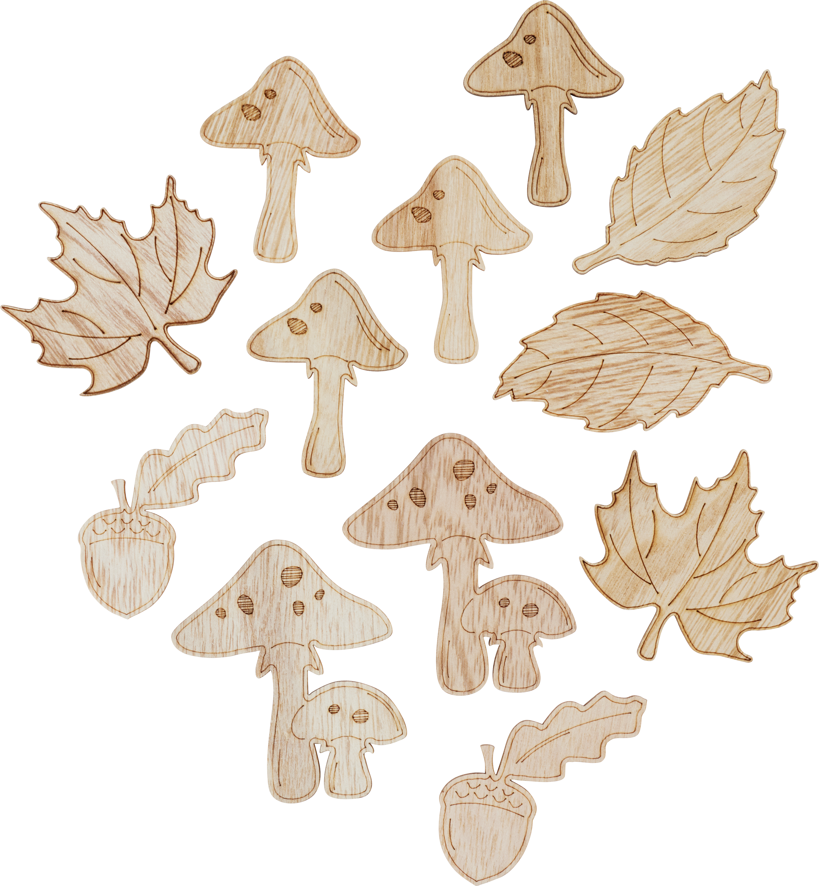 Bouchon De Champignon 1 Pièce, 1 Jeu D'Aiguilles À Coudre