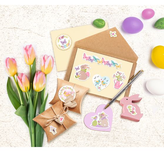 Stickers « Adorables fêtes de Pâques »