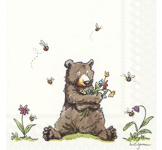 Napkin "Honey Bear"