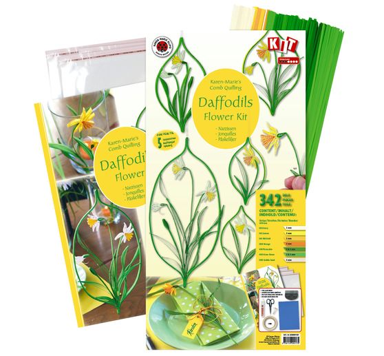 Set de quilling Karen-Marie « Daffodils »